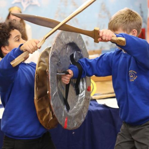 Our fabulous Greek Museum was a big hit with the rest of the school and parents.